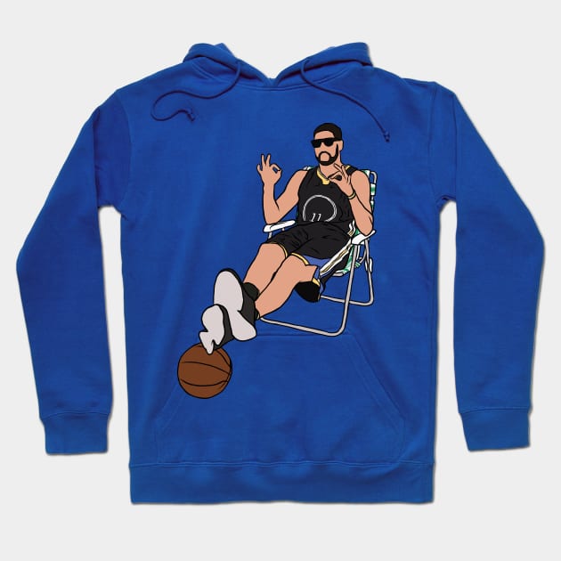 Klay Thompson Chillin' Hoodie by rattraptees